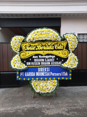Papan Bunga Duka di Bacan Barat Utara