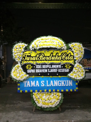 Papan Bunga Duka di Bacan Barat Utara