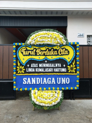Papan Bunga Duka di Bacan Barat Utara
